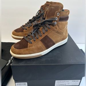 Saint Laurent Suede Sneakers